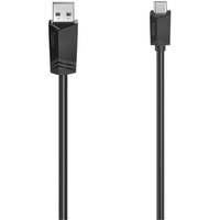 Hama USB-C-Kabel, USB-A-Stecker - USB-C-Stecker, USB 2.0, 480 Mbit/s, 3,00 m