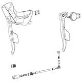 Sram Force Etap Axs D2 Bremshebel-kit - Grey - One Size