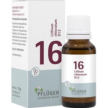 Homöopathisches Laboratorium Alexander Pflüger GmbH & Co. KG Biochemie Pflüger 16 Lithium chloratum D12
