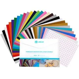 loklik Permanent Vinyl Material Bundle Gestaltungsset