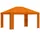 vidaXL Pavillon 4 x 3 m Orange