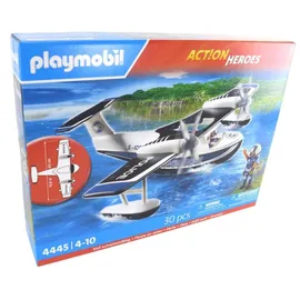 Playmobil Polizei Wasserflugzeug (4445)