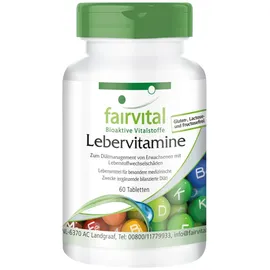 Fairvital Lebervitamine Tabletten 60 St.