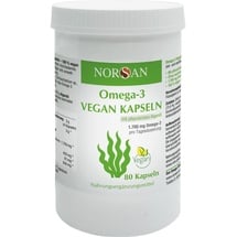 Norsan Omega-3 1.700 mg Vegan Kapseln 80 St.