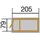 Weka Profi-Hochbeet 669 205 x 79 x 81 cm schwedenrot