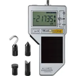 Alluris FMI-S10 Digitales Kraftmessgerät (Solar), Messbereich: 100 N