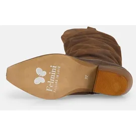 felmini wide fit Stiefel Stiefel Leder - Braun - 36
