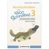 Mildenberger Verlag Gmbh Rechtschreiben mit Rico Schnabel, Klasse 3: Selbstständig Rechtschreibung und Grundwortschatz trainieren (Rico Schnabel Deutsch)