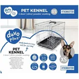 Duvoplus Faltbarer Eisen-Hundekäfig (Hund, Faltbar), Tiertransport