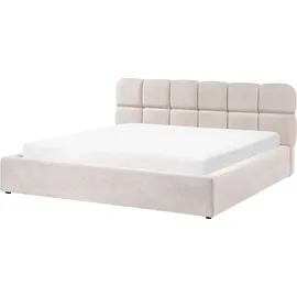 Beliani Baston 180 x 200 cm Hellbeige