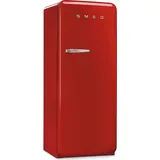 Smeg FAB28RRD6 Retro-Kühlschrank (270 l, 1530 mm hoch, Rot)