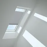 VELUX Plissee Grau 1282, MK06 1282K (Farbe: - 1282K, Farbe Schiene: Standard