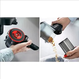 Bosch BCS711PET Stabstaubsauger Beutellos Schwarz-Rot