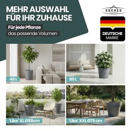 Kreher LIKE Ø 79 x 58 cm Grau