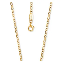 Collierkettchen »Ankerkettengliederung, 2,85 mm breit, ERN-XX-A, ERN-XX-AG, ERN-XX-AR«, 592031-45 gelbgoldfarben