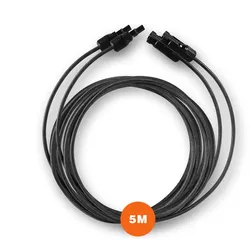Solarkabel 5m Paar – Verlängerungskabel MC4
