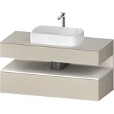 Duravit Waschtischunterschrank wandhängend „Qatego“ 120 × 60 × 55 cm