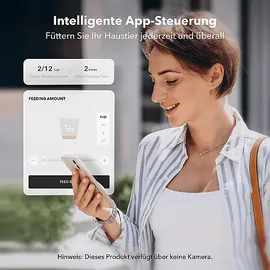 PETLIBRO GRANARY WIFI DUAL ESSENSCHALE SCHWARZ Futterautomat