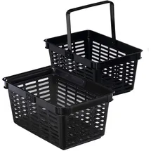 Durable Einkaufskorb schwarz 40 x 25 x 30 cm