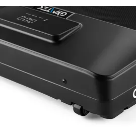 gymtek Gymtek® Laufband für Zuhause, Walking Pad, Treadmill bis 100 kg, 8 km/h - LCD-Display - Klappbar - Ultraflach - Bluetooth - Fitness, Home Gym - Schwarz