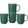 Ritzenhoff & Breker Jasper Kaffeebecher 4er Set Grün