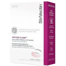StriVectin Peptide Plump Collagen Renewal Eye Masks 6 Stück