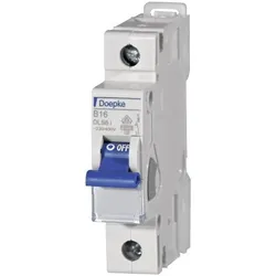 Doepke 09916023 DLS6I B16A 1polig 10KA Leitungsschutzschalter 1polig 16 A 230 V