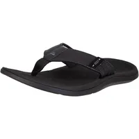 Reef Santa Ana Flip Flops Sandalen (all black, 43) - 43 EU