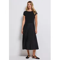 STREET ONE Kleid Midikleid Schwarz 46