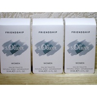 (266,56€ / L), s.Oliver FRIENDSHIP WOMEN mint, 3x 30ml Eau de Toilette