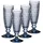 Villeroy & Boch Boston Coloured Sektgläser 4er Set Blau
