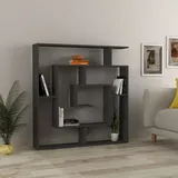 Decortie Labirent Modernes Bücherregal Raumteiler Anthrazit Grau Medium 129cm - Anthracite Grey - Decortie
