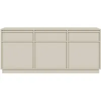 Selsey Sideboard 3-türig mit Schubladen, greige, 154 cm -