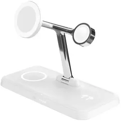 Hyper® HyperJuice HJ3004WHGL Next Qi2 4-in-1 Magnetische Ladestation