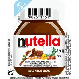 Ferrero nutella 40x15g