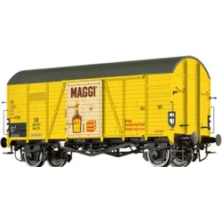 BRAWA 47945 H0 Gedeckter Güterwagen Gms 30 „Maggi®”, DB, Ep. III