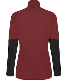 Salewa Puez Polarlite Fleece Mit Halbem Reißverschluss - Rot - XL