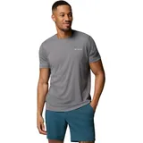 Columbia Zero Rules Light Kurzarm-T-Shirt Grau/Silber XL