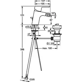 Hansa Hansaprimo Einhandmischer verchromt 49433203