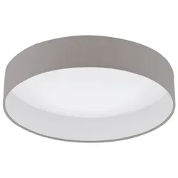 EGLO LED-DL Ø405 TAUPE/WEISS PALOMARO 1 Lichtleistung 2000 lm, Farbtemperatur 3000 Kelvin, Dimmbar