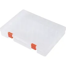 TRU Components Sortimentskasten Kunststoff 250 x 190 x 40 mm transparent 36 Fächer