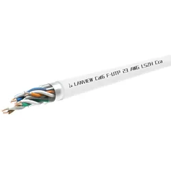 Lanview Cat6 F-UTP Network Cable 4x2xAWG23 LSZH white 500m - Kabel - Netzwerk