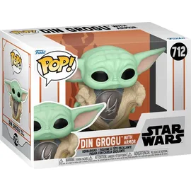 Funko Star Wars - Din Grogu with Armor 712 - Funko POP! Vinyl Figur
