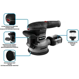 Graphite Graphite, 59G349 Bodenpolierer/Schleifgerät