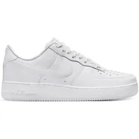 Nike Herren Sneaker Freizeitschuhe Nike Air Force 1 07 Fresh Men, Größe:4.5 - Weiß - 36,5