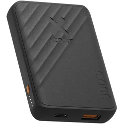 12W FastCharge Go2 Powerbank 5.000 - Holzkohle-Schwarz