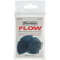 Jim Dunlop Plektrum Flow Standard Grip 0,73mm 6 Stück