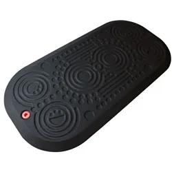 FLOORTEX Anti-Ermüdungsmatte »AFS-TEX System 3000x«, rechteckig 50x100 cm, für alle Boden schwarz, 50 cm