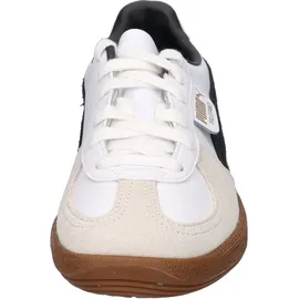 Puma Palermo Lth Jr Damen Weite M Weiß/Vapor Gray/Gum 37