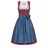 Nübler Dirndl Gesr rot 34